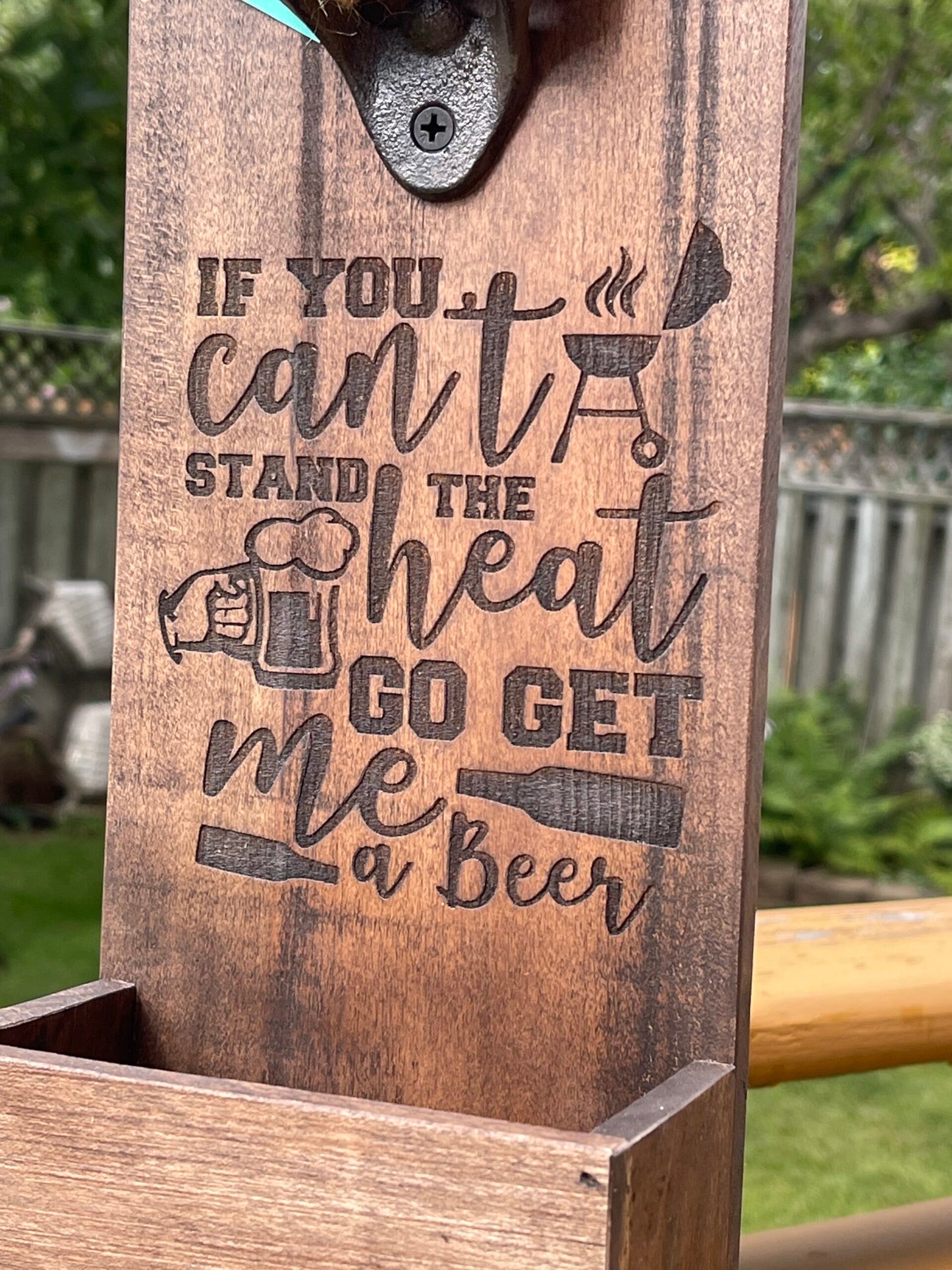 Wall-Mounted Bottle Opener