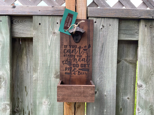 Wall-Mounted Bottle Opener