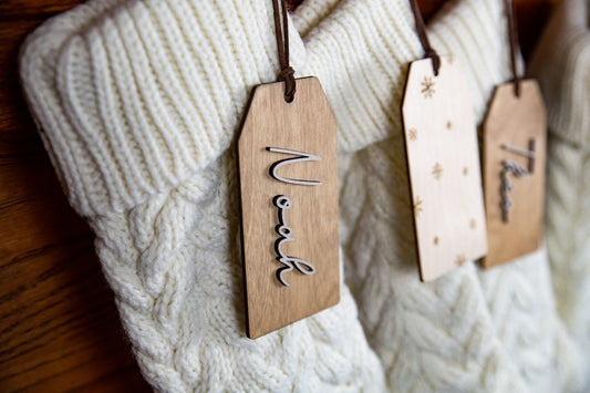 Classic Stocking Tags