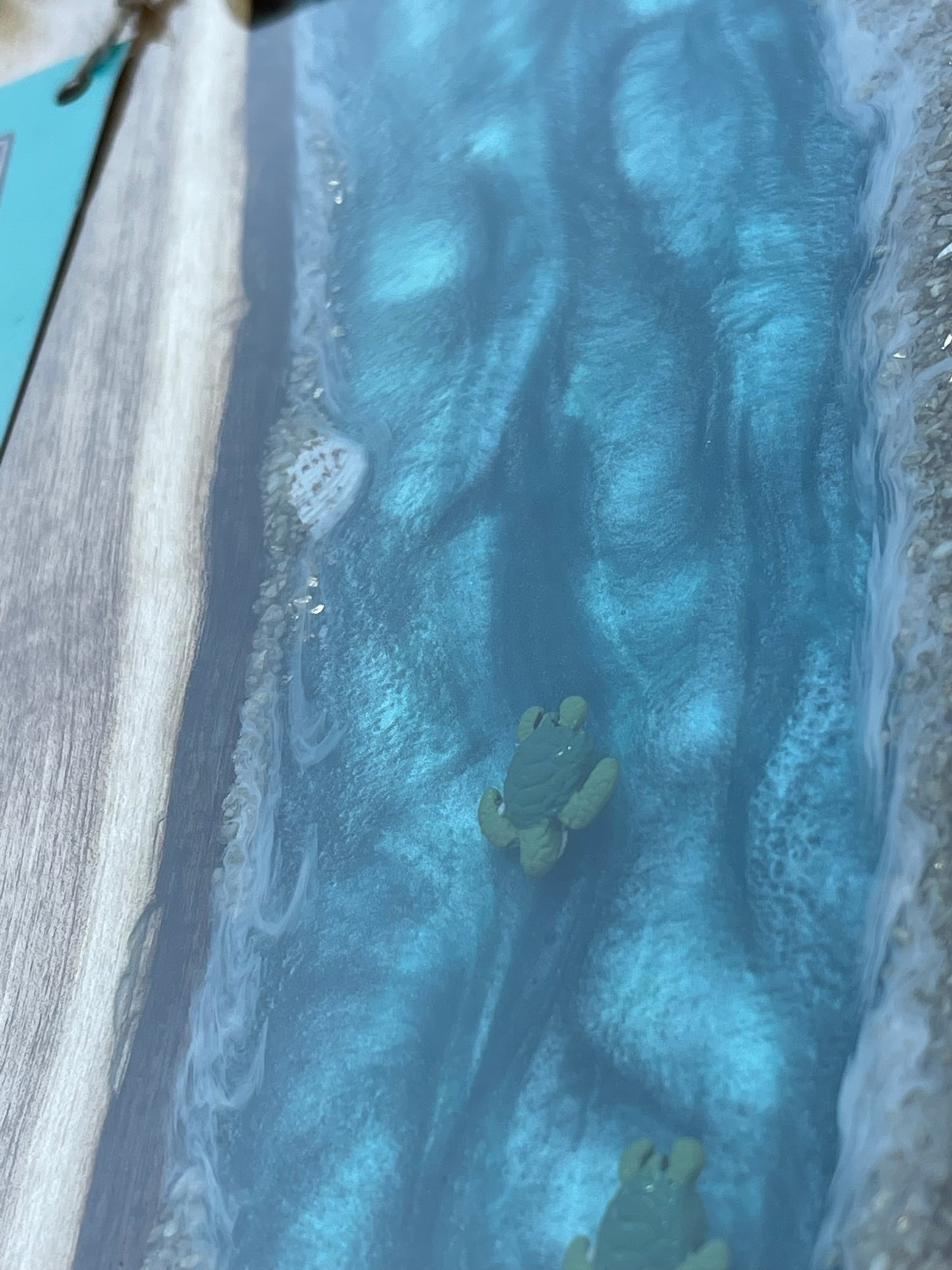 River Charcuterie Board / Serving Tray : Epoxy Resin & Wood