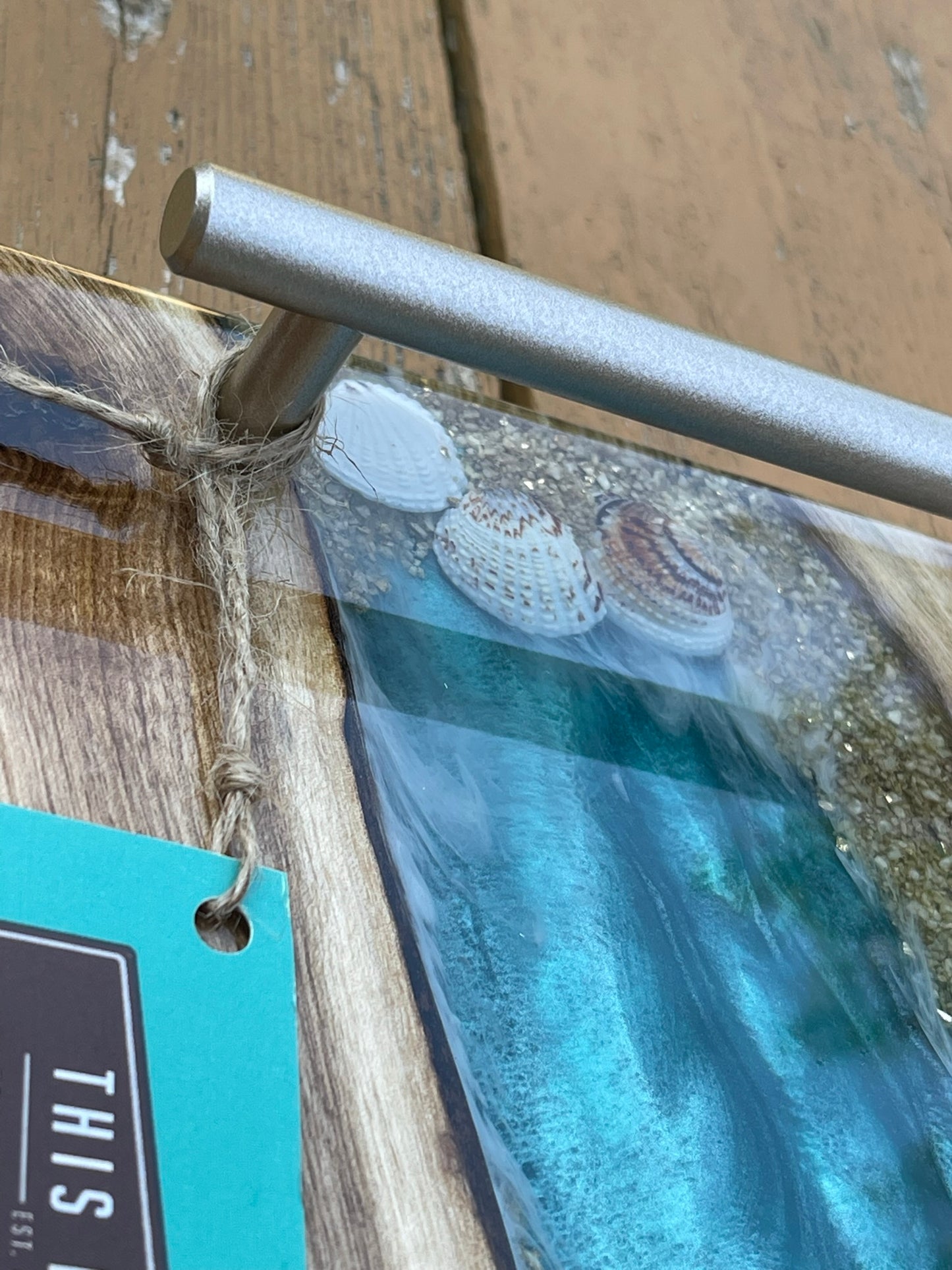 River Charcuterie Board / Serving Tray : Epoxy Resin & Wood